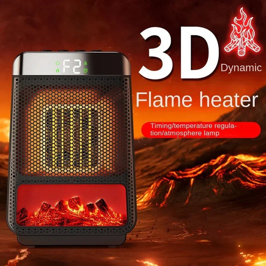 Calefactor 1500W Llama 3D - Portátil PTC Rápido | Mooth Shop