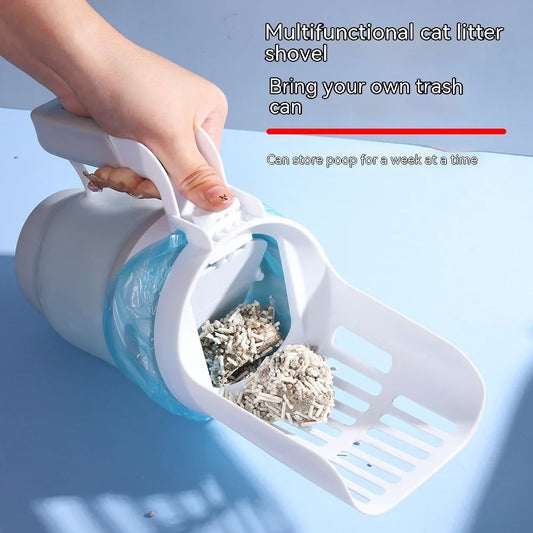 Pala Amplia Para Arena de Gatos con Recarga - Mooth Shop