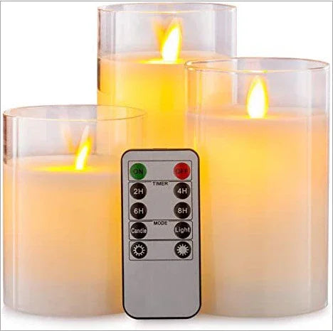 LED Electronic Remote Control Candle - Mooth Shop