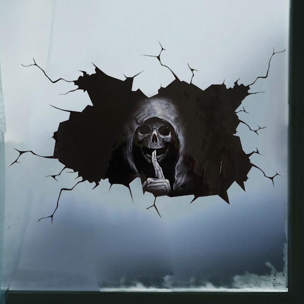 Halloween Skull Wall Sticker - Mooth Shop