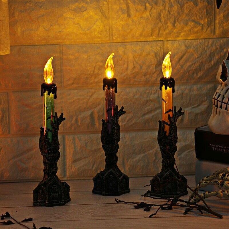Halloween Decoration Simulation Candle Light - Mooth Shop