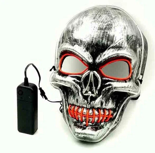 Halloween Led Glowing Full Face Mask - Mooth Shop