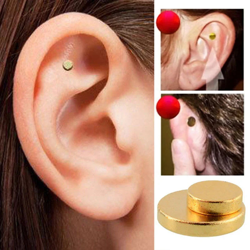 Quit Smoking Magnet Earrings Zerosmoke Auricular Therapy Magnet - Mooth Shop
