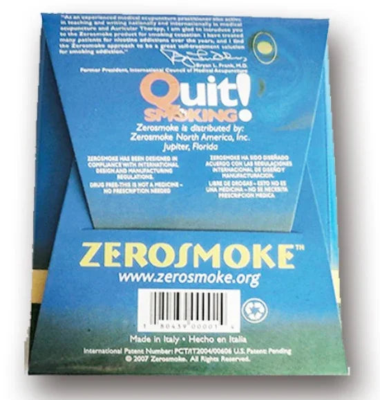 Quit Smoking Magnet Earrings Zerosmoke Auricular Therapy Magnet - Mooth Shop