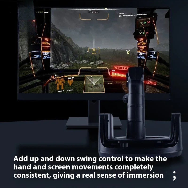 Shooting Game Mouse Gun Type Vertical Handle Grip Trigger Characteristic Pistol Vertical Wired Peripheral Others - Mooth Shop