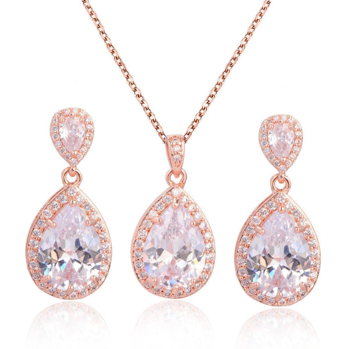 Conjunto Brillante Con Circonitas - Mooth Shop