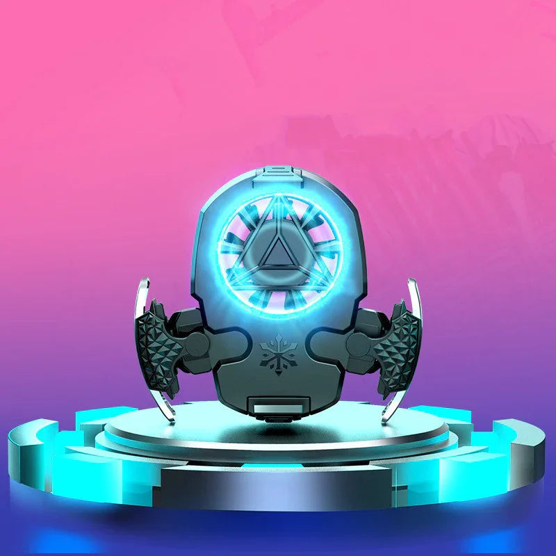 Compatible With Apple, Multi-function Mobile Phone USB Game Cooler System Cooling Fan Gamepad Holder Stand Radiator For Phone - Mooth Shop