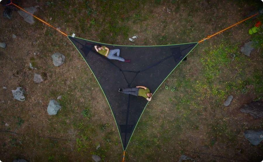 Hamaca Portátil Multifuncional Triangular - Mooth Shop