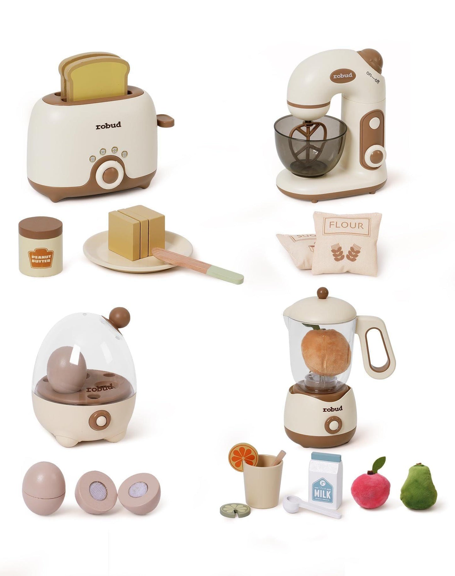 ROBOTIME Wooden Pretend Play - Mooth Shop