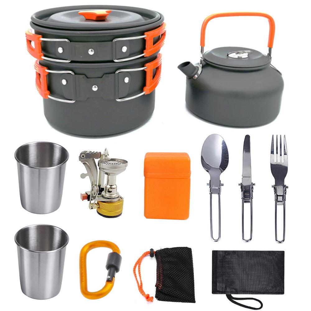 Kit de Utensilios de Cocina Para Camping. - Mooth Shop