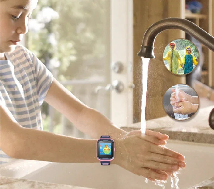 Torntisc Kids Smart Watch SOS Anti-lost Baby 4G SIM Card GPS WIFI Call Location LBS Tracking Smartwatch - Mooth Shop