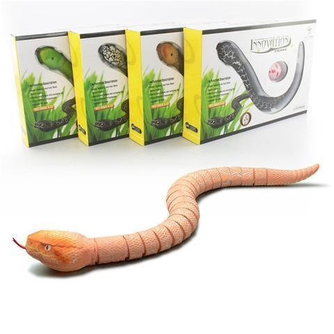 Novelty Remote Control Snake Rattlesnake Animal Trick Terrifying Mischief Toy - Mooth Shop