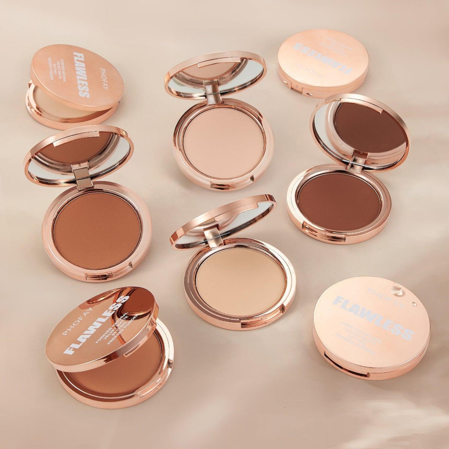 PHOFAY Matte Setting Pressed Powder - Mooth Shop