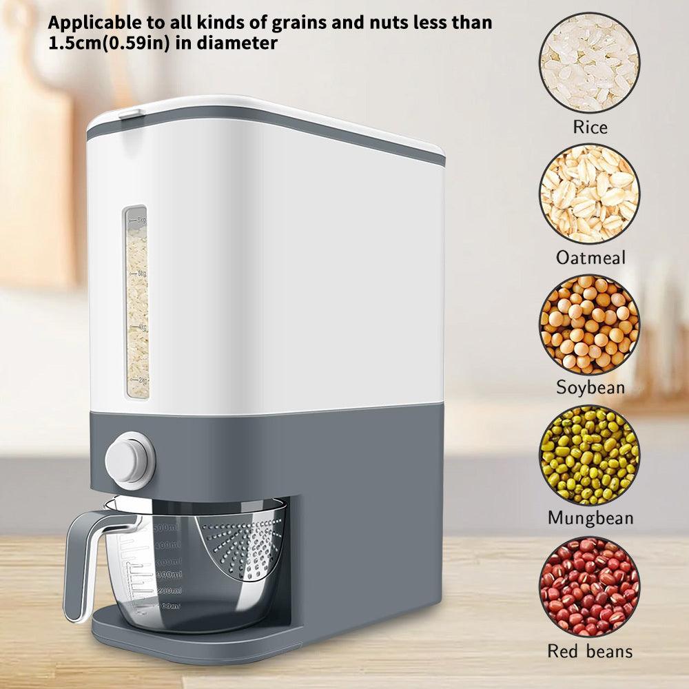 Dispensador de Granos, con Taza Medidora - Mooth Shop