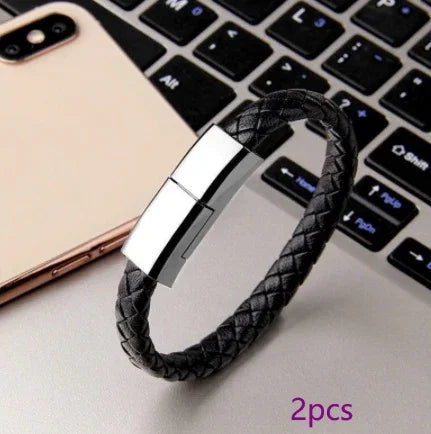 New Bracelet Charger USB Charging Cable Data Charging Cord For IPhone14 13 Max USB C Cable For Phone Micro Cable - Mooth Shop