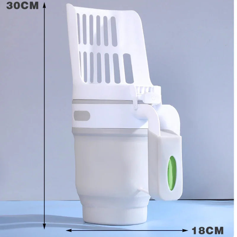 Pala Amplia Para Arena de Gatos con Recarga - Mooth Shop
