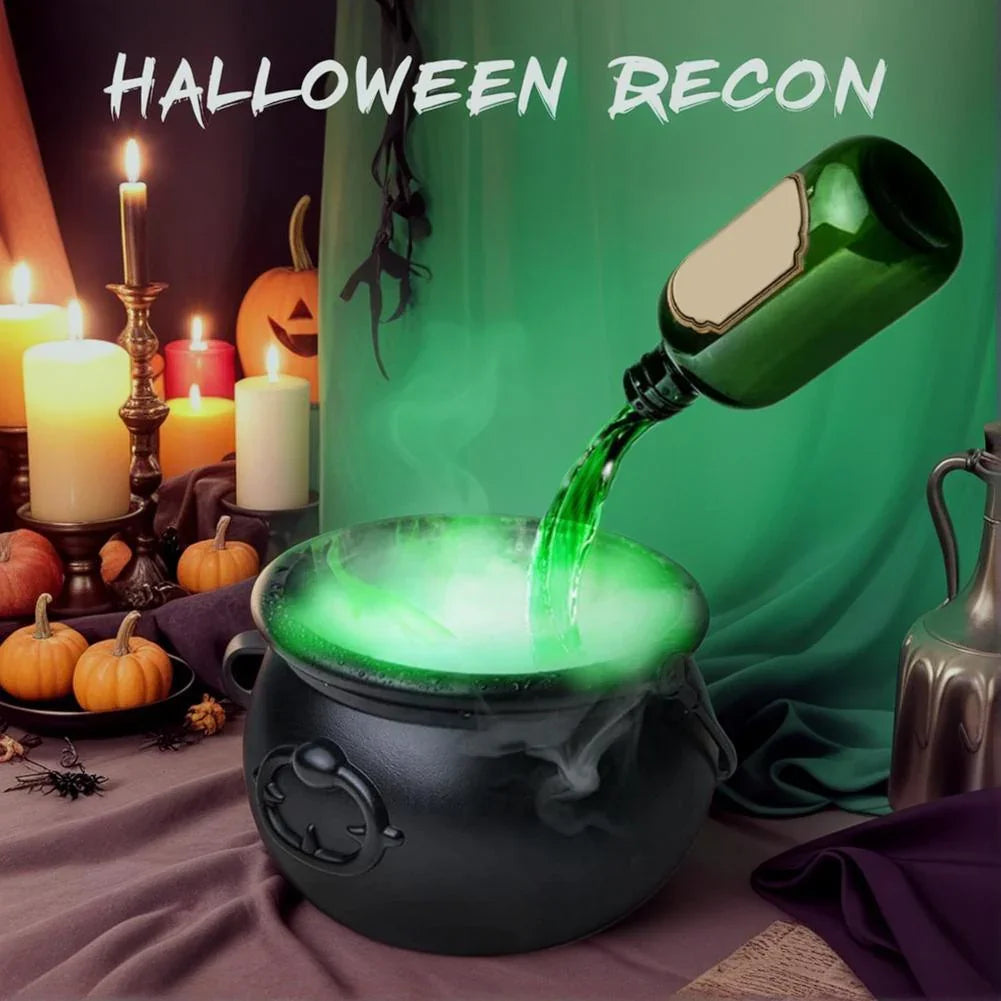 Halloween Black Wizard Bowl Magic Float Bottle And Diffuser Indoor Home Bar Magic Party Horror Ghost Props Halloween Decoration - Mooth Shop