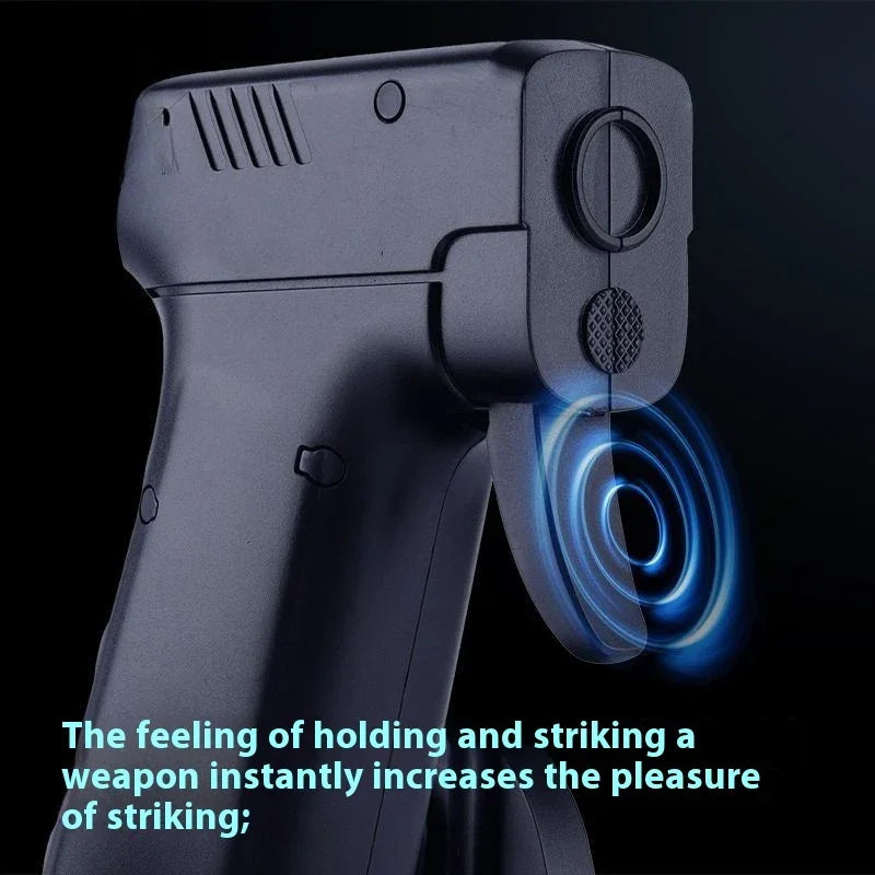 Shooting Game Mouse Gun Type Vertical Handle Grip Trigger Characteristic Pistol Vertical Wired Peripheral Others - Mooth Shop