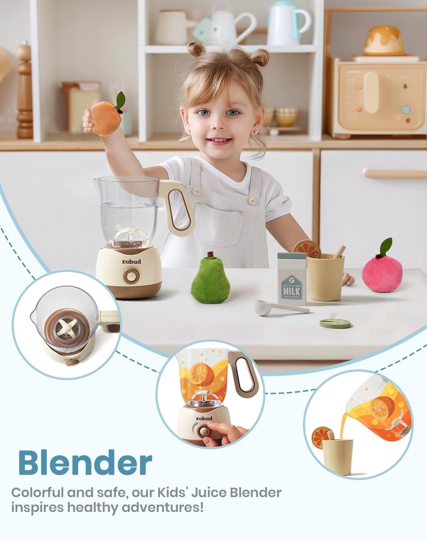 ROBOTIME Wooden Pretend Play - Mooth Shop