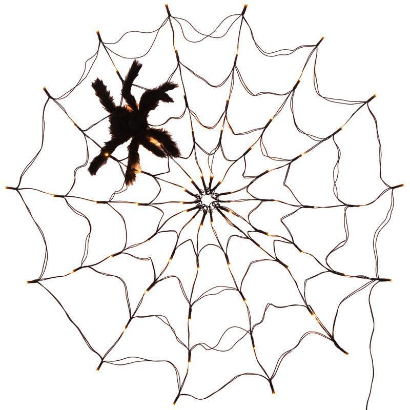 Halloween Led Spider Web String Light - Mooth Shop