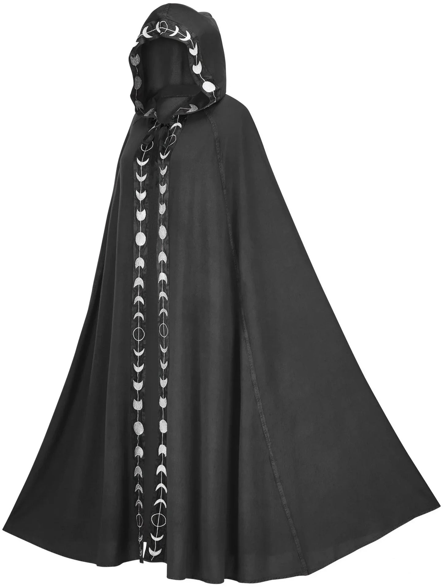 Hooded Cloak Medieval Renaissance 5 Color Printed Cloak Halloween Cosplay Costume New Fashion Festival Play Costume Halloween Costumes - Mooth Shop