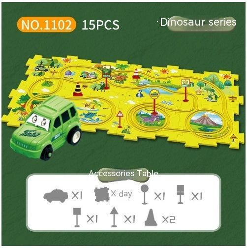 Rompecabezas Para Niños Speeder de Ferrocarril eléctrico DIY - Mooth Shop