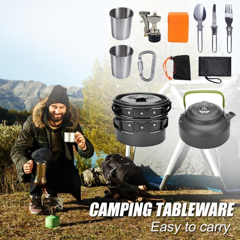 Kit de Utensilios de Cocina Para Camping. - Mooth Shop