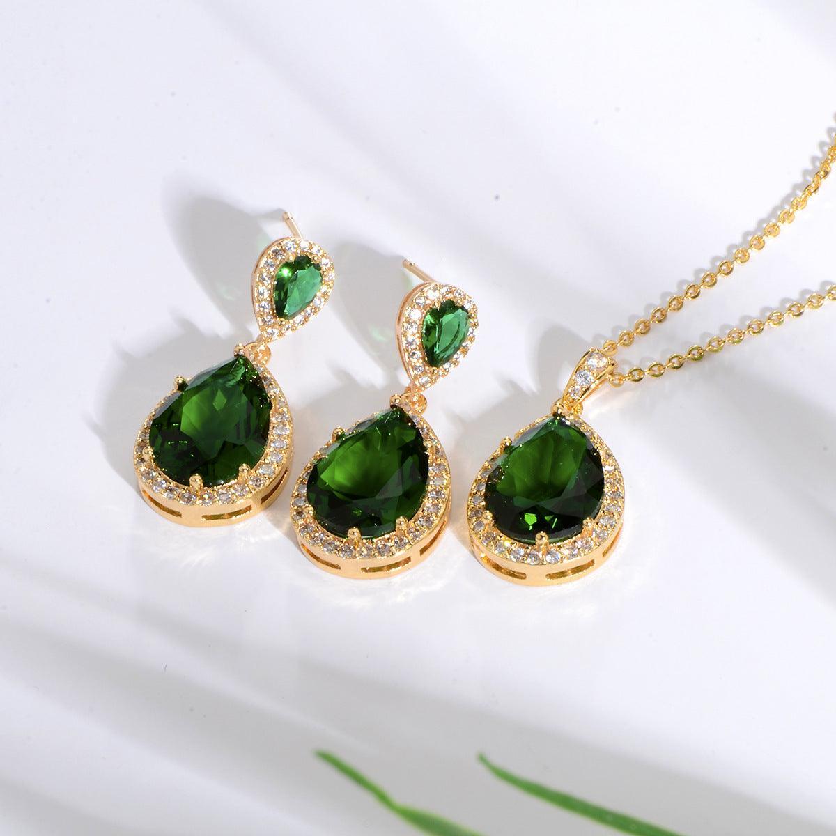 Conjunto Brillante Con Circonitas - Mooth Shop