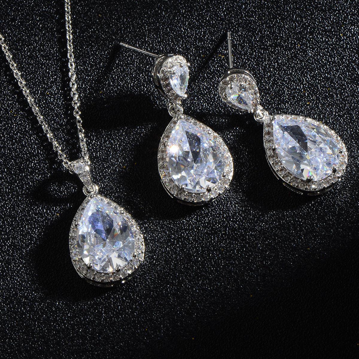 Conjunto Brillante Con Circonitas - Mooth Shop