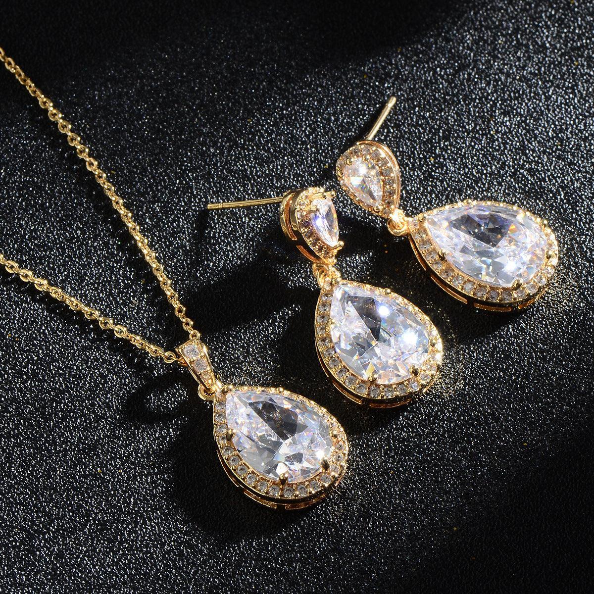 Conjunto Brillante Con Circonitas - Mooth Shop