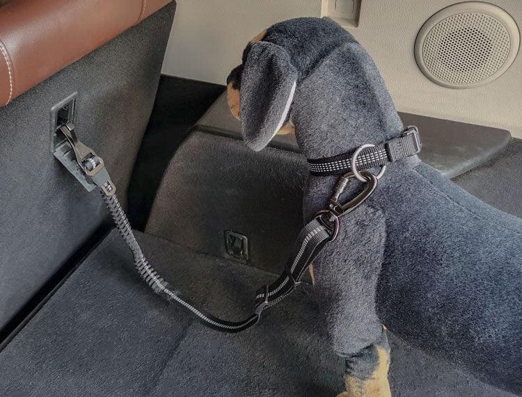 Pet Supplies Dog Reflective Buffer Retractable Car Seat Belt - Mooth Shop