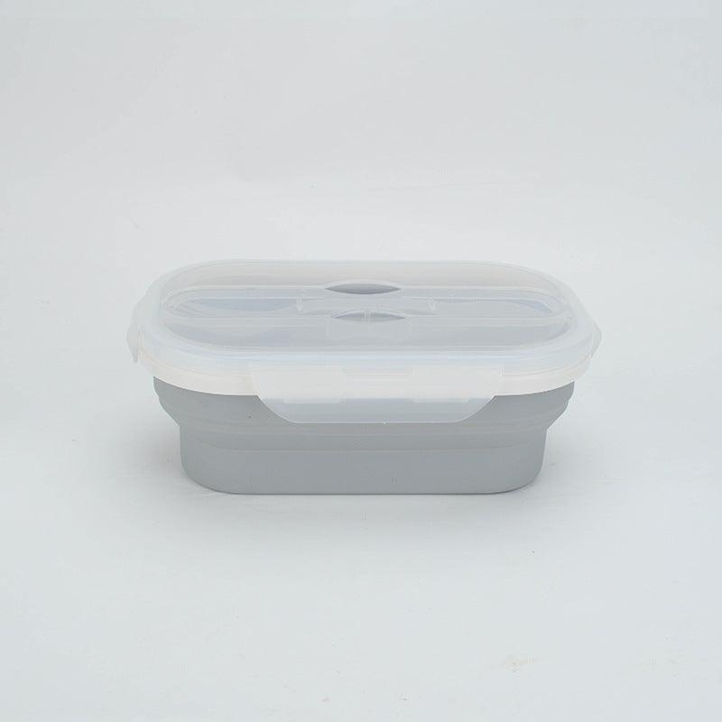 Portable foldable silicone lunch box - Mooth Shop