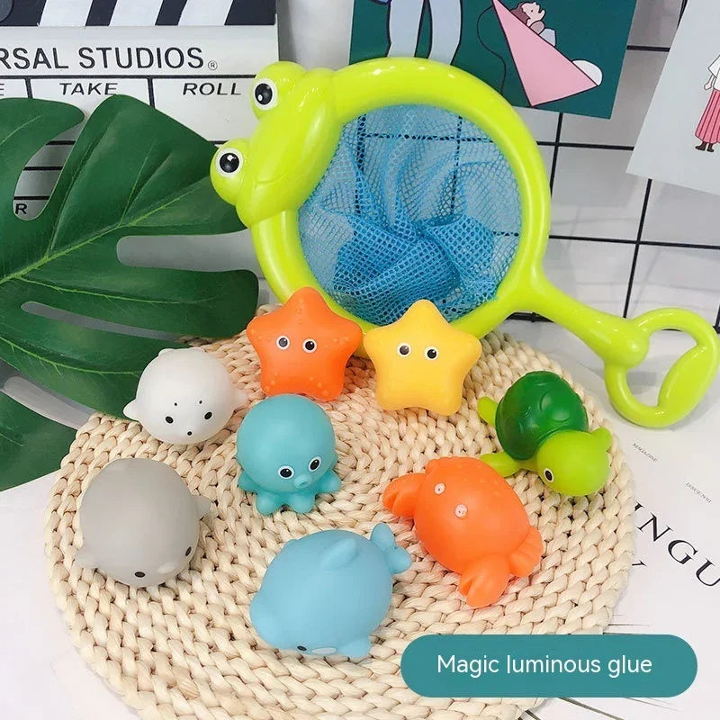 Water Glowing Animal Floating Water Bath Bathroom Toy - Mooth Shop