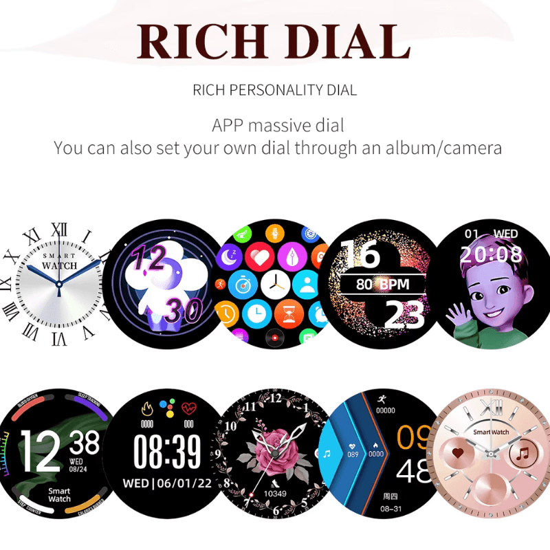 Reloj Inteligente Para Mujer Con Bluetooth - Mooth Shop