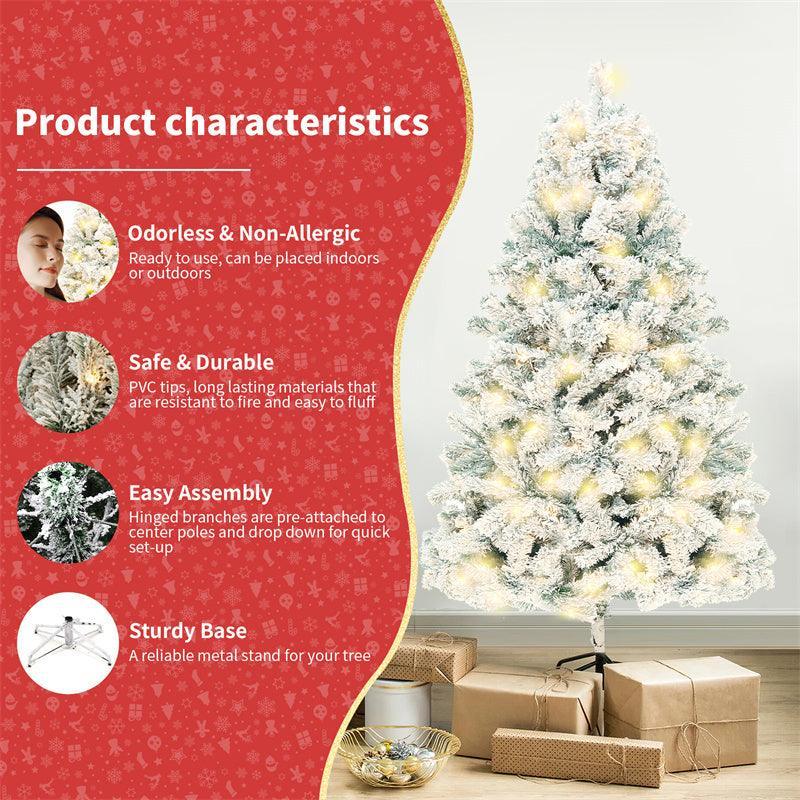 Christmas Tree PVC Artificial Snow Christmas - Mooth Shop