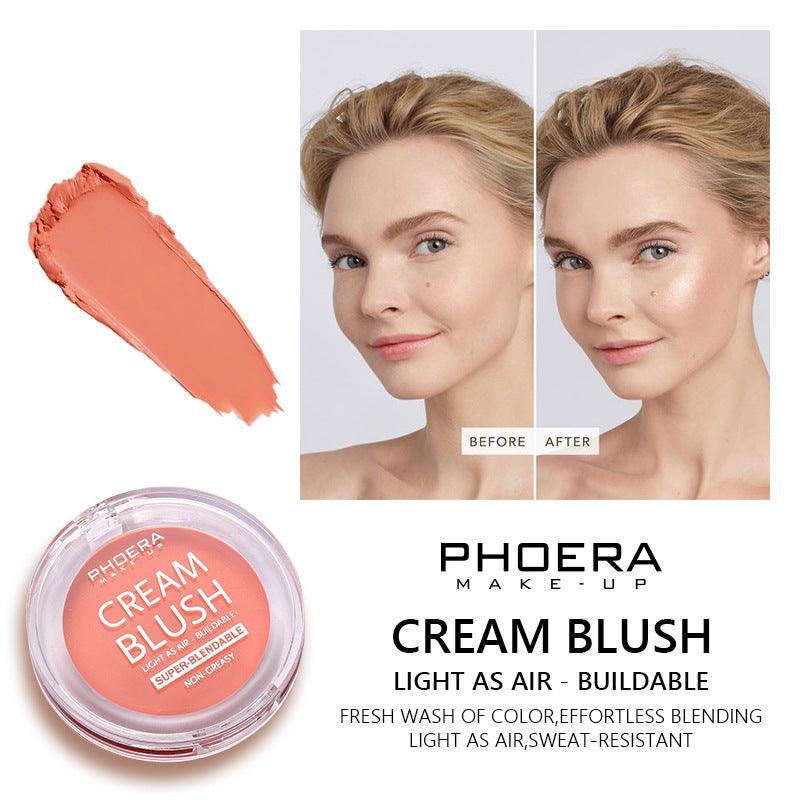 PHOERA Light And Brightening Blush Cream - Mooth Shop