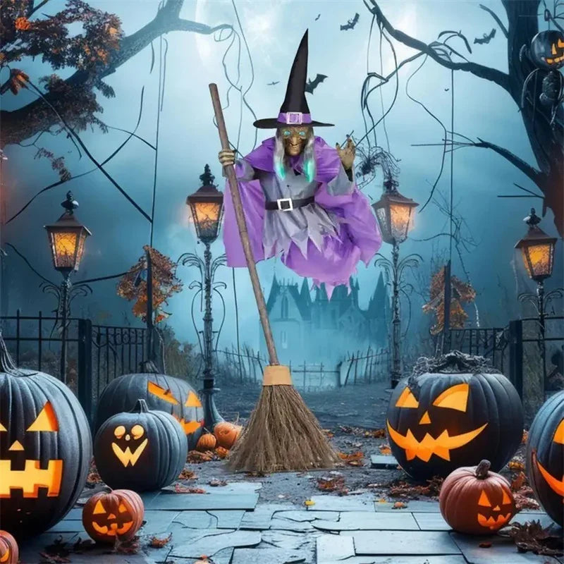 Halloween Flying Witch Decoration - Mooth Shop