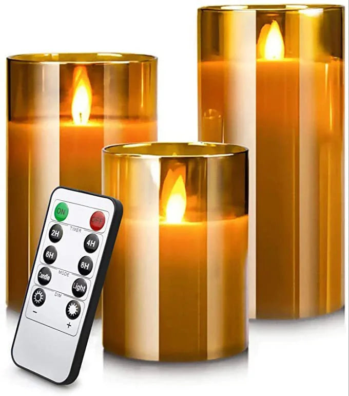 LED Electronic Remote Control Candle - Mooth Shop