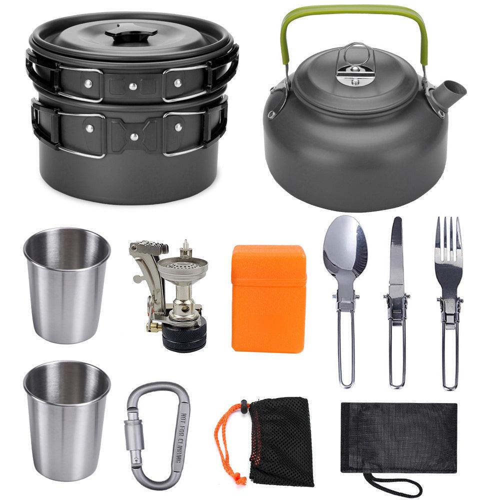 Kit de Utensilios de Cocina Para Camping. - Mooth Shop