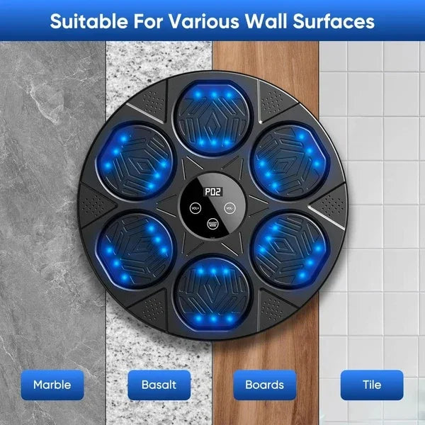 Máquina de Boxeo Musical Inteligente con Bluetooth - Mooth Shop