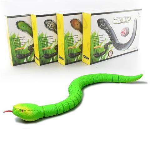 Novelty Remote Control Snake Rattlesnake Animal Trick Terrifying Mischief Toy - Mooth Shop
