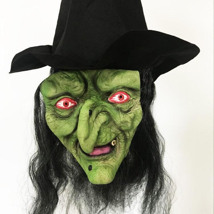Halloween Long Hair Grimace Mask - Mooth Shop