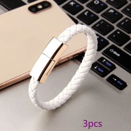 New Bracelet Charger USB Charging Cable Data Charging Cord For IPhone14 13 Max USB C Cable For Phone Micro Cable - Mooth Shop