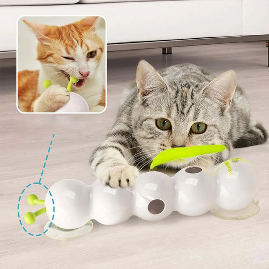 Teasing Cat Toy Automatic Pes Toy With Tail Motion Activated Kitten Toy Rechargeable Smart Interactive Cat Toy Pet Products - Mooth Shop