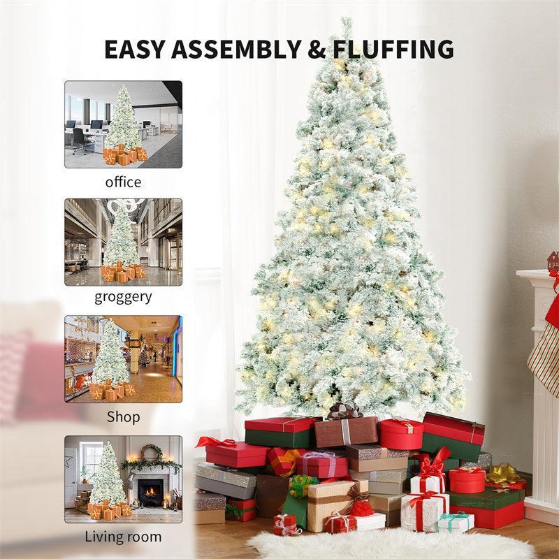 Christmas Tree PVC Artificial Snow Christmas - Mooth Shop