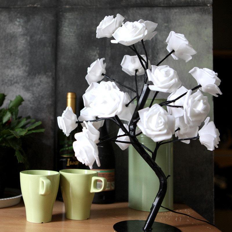 Rosas Con Luces LED - Mooth Shop