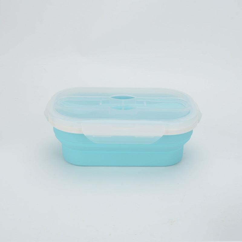 Portable foldable silicone lunch box - Mooth Shop