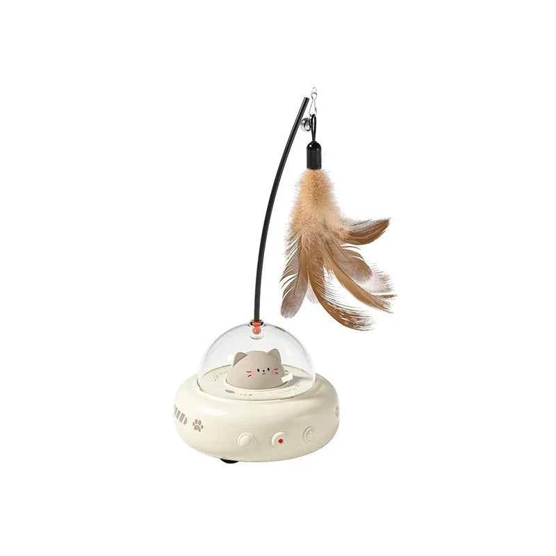 Juguete eléctrico OVNI con cascabel para gatos - Mooth Shop