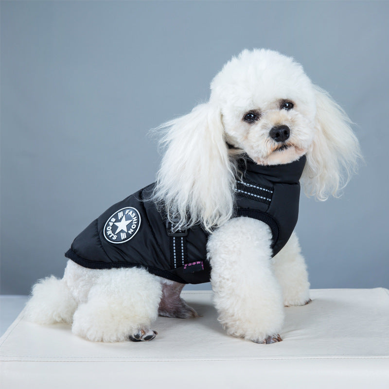 Chaleco Cálido Impermeable Para Perros