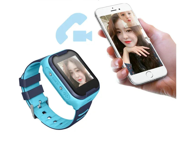 Torntisc Kids Smart Watch SOS Anti-lost Baby 4G SIM Card GPS WIFI Call Location LBS Tracking Smartwatch - Mooth Shop